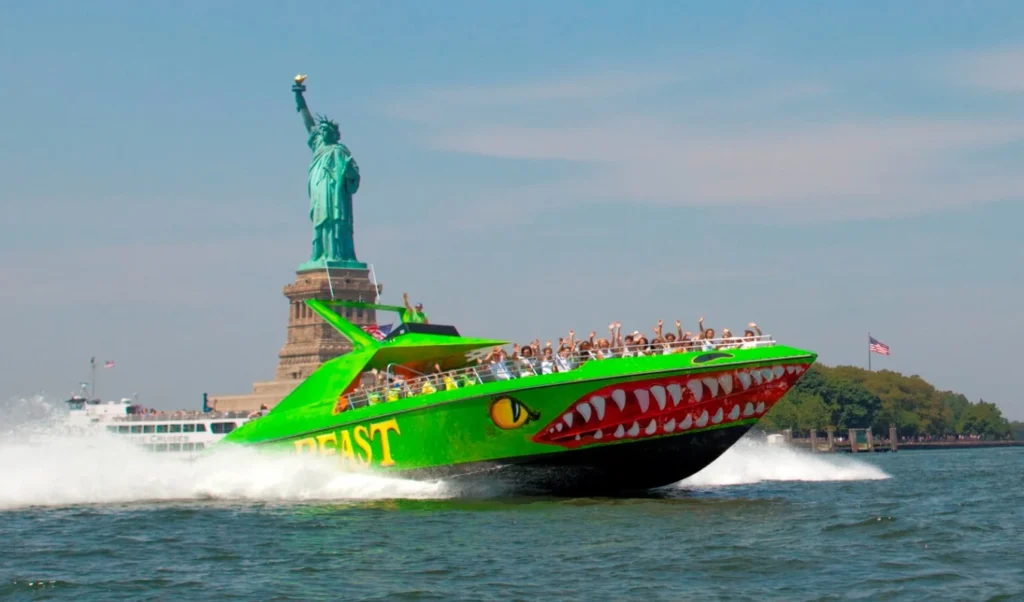 The BEAST Speedboat Ride - Downtown